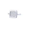 Dinh Van Impressions ring in white gold and diamonds - 00pp thumbnail