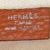Hermes Victoria travel bag in cognac togo leather - Detail D3 thumbnail