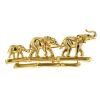 Cartier 1990's "Elephants" brooch in yellow gold and emerald - 00pp thumbnail