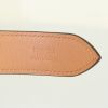 Cintura Hermès in pelle togo nera - Detail D1 thumbnail