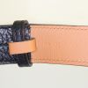 Hermès belt in black togo leather - Detail D2 thumbnail