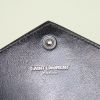 Saint Laurent Enveloppe bag in black leather - Detail D3 thumbnail