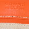 Goyard Marie Galante shopping bag in orange Goyard canvas - Detail D3 thumbnail