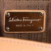 Salvatore Ferragamo Sofia bag in beige leather - Detail D4 thumbnail