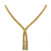 Vintage 1960's necklace in yellow gold - 00pp thumbnail