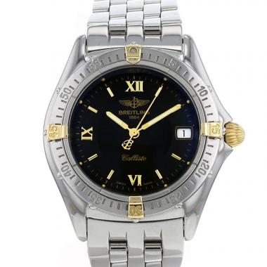 Orologio Breitling Callisto in acciaio Ref :  B57046 Circa  1990