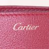 Bolso de mano Cartier en cuero rojo - Detail D4 thumbnail