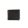 Bottega Veneta wallet in black braided leather - 360 thumbnail
