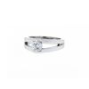 Dinh Van solitaire ring in white gold and diamond of 0,70 carat - 00pp thumbnail