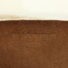 Chanel Petit Shopping handbag in brown and beige sheepskin - Detail D3 thumbnail