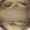 Louis Vuitton Deauville bag in monogram canvas and natural leather - Detail D2 thumbnail