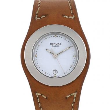Reloj Hermes Harnais de acero Ref :  HA3.210 Circa  2000