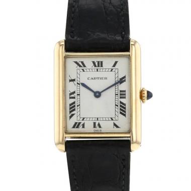 Orologio Cartier Tank in oro giallo Ref :  7808 Circa  1980