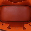Bolso de mano Hermes Birkin 35 cm en cuero togo naranja - Detail D2 thumbnail