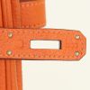Hermes Birkin 35 cm handbag in orange togo leather - Detail D4 thumbnail