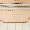 Shopping bag Louis Vuitton Neverfull modello grande in tela a scacchi e pelle naturale - Detail D3 thumbnail