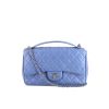 Chanel  Timeless handbag  in blue leather - 360 thumbnail