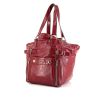 Saint Laurent Downtown small model handbag in red patent leather - 00pp thumbnail