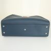 Fendi Peekaboo Regular medium model shoulder bag in blue leather - Detail D5 thumbnail