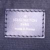 Borsa a tracolla Louis Vuitton in tela a scacchi e pelle nera - Detail D3 thumbnail