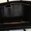Bolso de mano Celine Luggage en cuero tricolor negro, marrón y beige - Detail D2 thumbnail