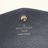 Portafogli Louis Vuitton Sarah in pelle monogram blu indaco - Detail D3 thumbnail