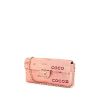 Sac à main Chanel Baguette en toile siglée rose - 00pp thumbnail