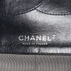 Chanel 2.55 handbag in navy blue quilted leather - Detail D4 thumbnail