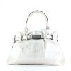 Lanvin handbag in silver leather - 360 thumbnail