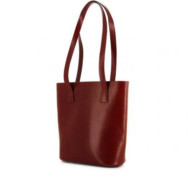 Bolso Cabás Mulberry en cuero rojo