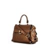 Salvatore Ferragamo Sofia shoulder bag in golden brown grained leather - 00pp thumbnail