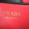 Prada Double handbag in black leather saffiano - Detail D4 thumbnail