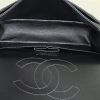 Chanel 2.55 handbag in silver quilted iridescent leather - Detail D3 thumbnail