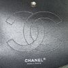 Chanel 2.55 handbag in silver quilted iridescent leather - Detail D4 thumbnail