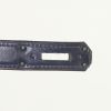 Borsa Hermes Kelly 32 cm in pelle box blu marino - Detail D4 thumbnail