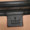 Borsa a tracolla Gucci GG Marmont in pelle trapuntata nera con decori geometrici - Detail D4 thumbnail