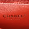 Chanel Affinity shoulder bag in red grained leather and red quilted grained leather - Detail D3 thumbnail