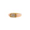 Van Cleef & Arpels Philippine 1960's ring in yellow gold,  coral and diamonds - 00pp thumbnail