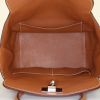 Hermès Tool Box handbag in gold Swift leather - Detail D3 thumbnail