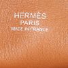 Bolso de mano Hermès Tool Box en cuero swift color oro - Detail D4 thumbnail