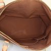 Louis Vuitton Lockit  large model handbag in brown monogram canvas and natural leather - Detail D2 thumbnail