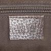 Borsa a tracolla Gucci in tessuto monogram beige e pelle martellata marrone - Detail D3 thumbnail