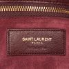 Sac à main Saint Laurent Sac de jour moyen modèle en cuir prune - Detail D4 thumbnail