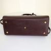 Saint Laurent Sac de jour medium model handbag in purple leather - Detail D5 thumbnail