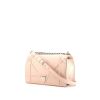 Dior Diorama shoulder bag in varnished pink grained leather - 00pp thumbnail