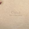 Chloé Faye handbag in pink leather and burgundy suede - Detail D3 thumbnail