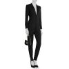Borsa Dior Street Chic mini in raso nero e PVC nero - Detail D1 thumbnail