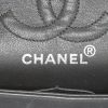 Chanel Timeless shoulder bag in grey quilted leather - Detail D4 thumbnail