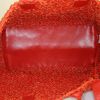 Bottega Veneta  Cabat shopping bag  in red braided leather - Detail D2 thumbnail