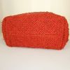 Bottega Veneta  Cabat shopping bag  in red braided leather - Detail D4 thumbnail